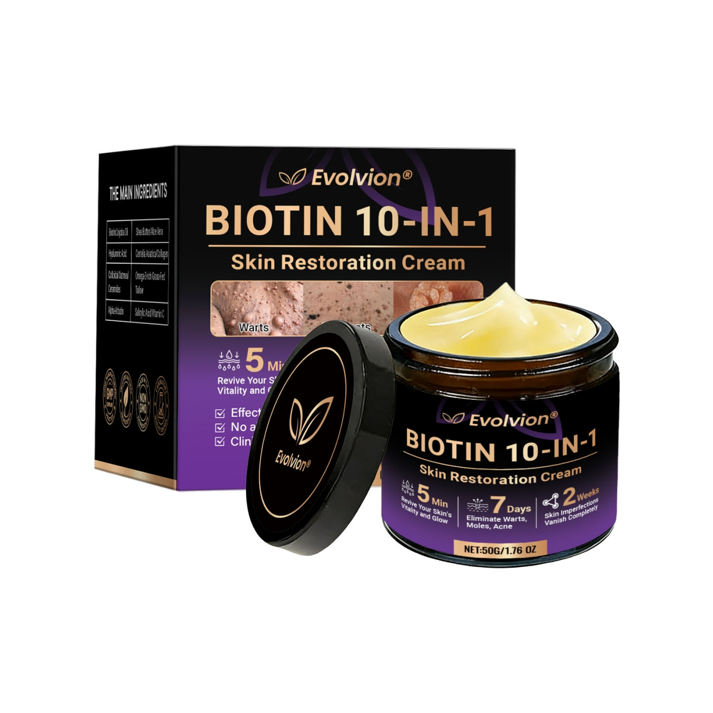 Biotin 10-IN-1 Skin Restoration Cream